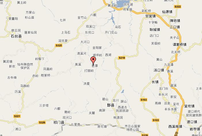 宏潭鄉在安徽省內位置