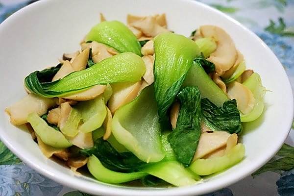油菜杏鮑菇 油菜杏鮑菇