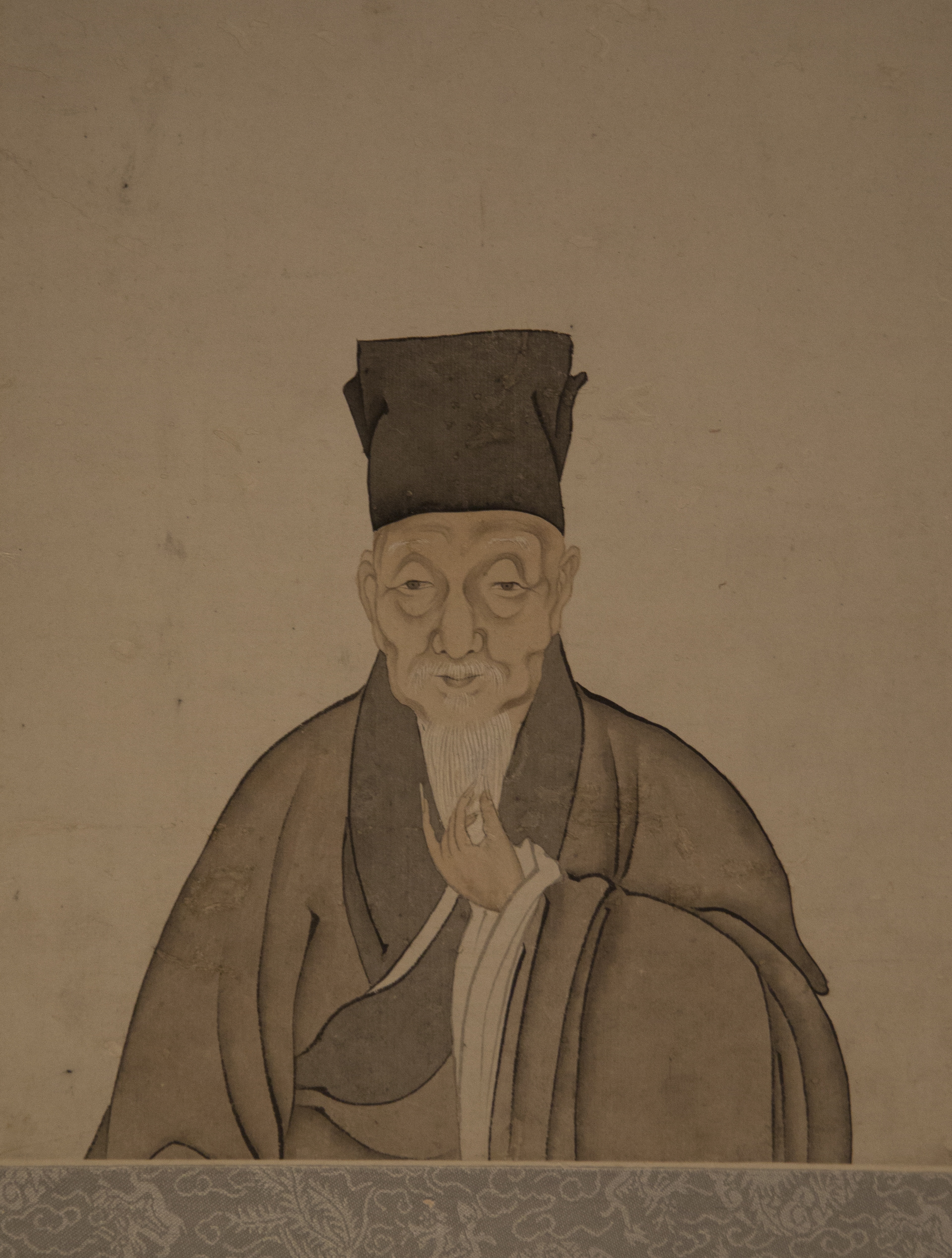 清·李岳雲《文徵明像》南京博物院藏