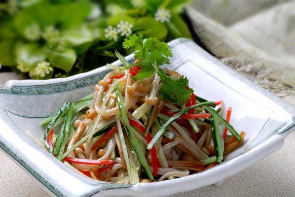 涼拌快菜 涼拌快菜