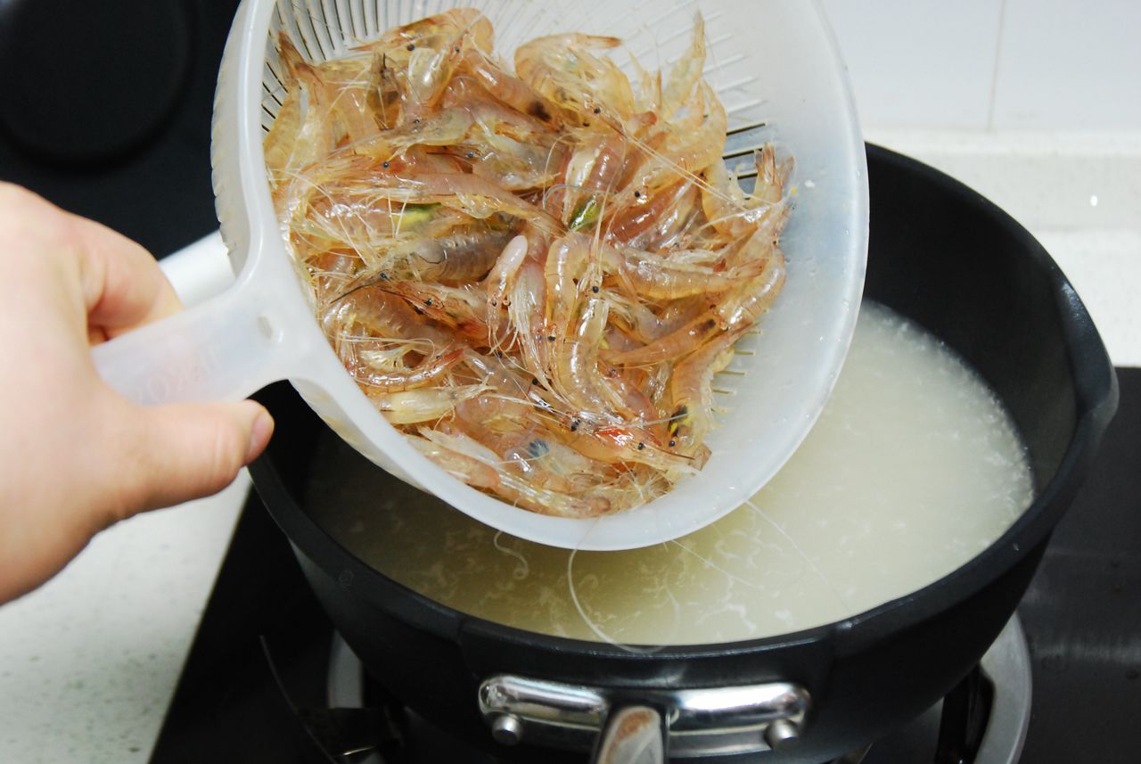 草頭白米蝦