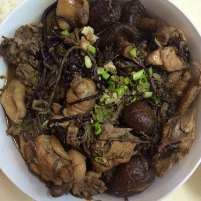 蕨菜燉雞 蕨菜燉雞