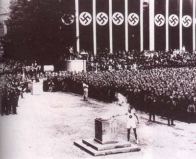 第11屆柏林奧運會開幕火炬儀式