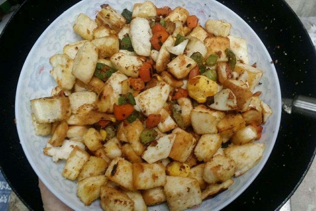 自製炒饅頭 自製炒饅頭