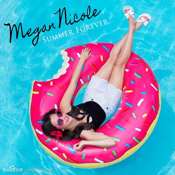 Megan Nicole新單曲summer forever的封面