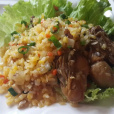 牡蠣炒飯 牡蠣炒飯