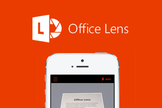 Office Lens(口袋中的掃瞄器)
