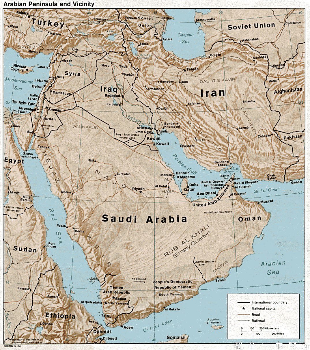 古中東地區地圖