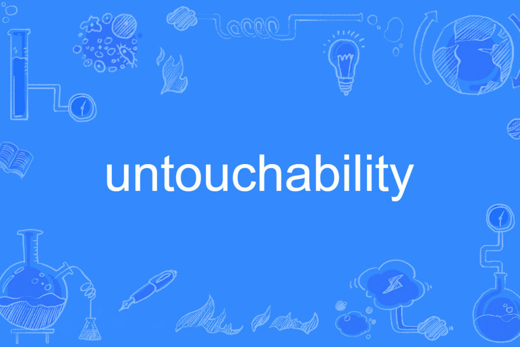 untouchability untouchability