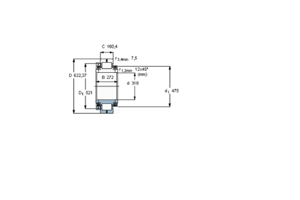 SKF BCSB322213CD軸承