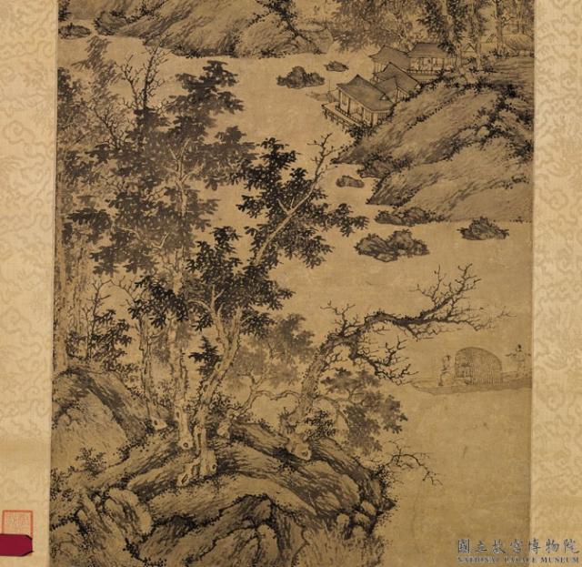 山水圖(元代盛懋創作的繪畫)