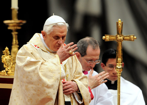 教宗本篤十六世舉行彌撒聖祭