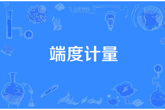 端度計量 端度計量