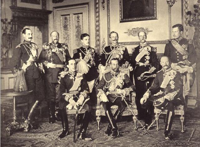 一戰前歐洲九大國王聚會