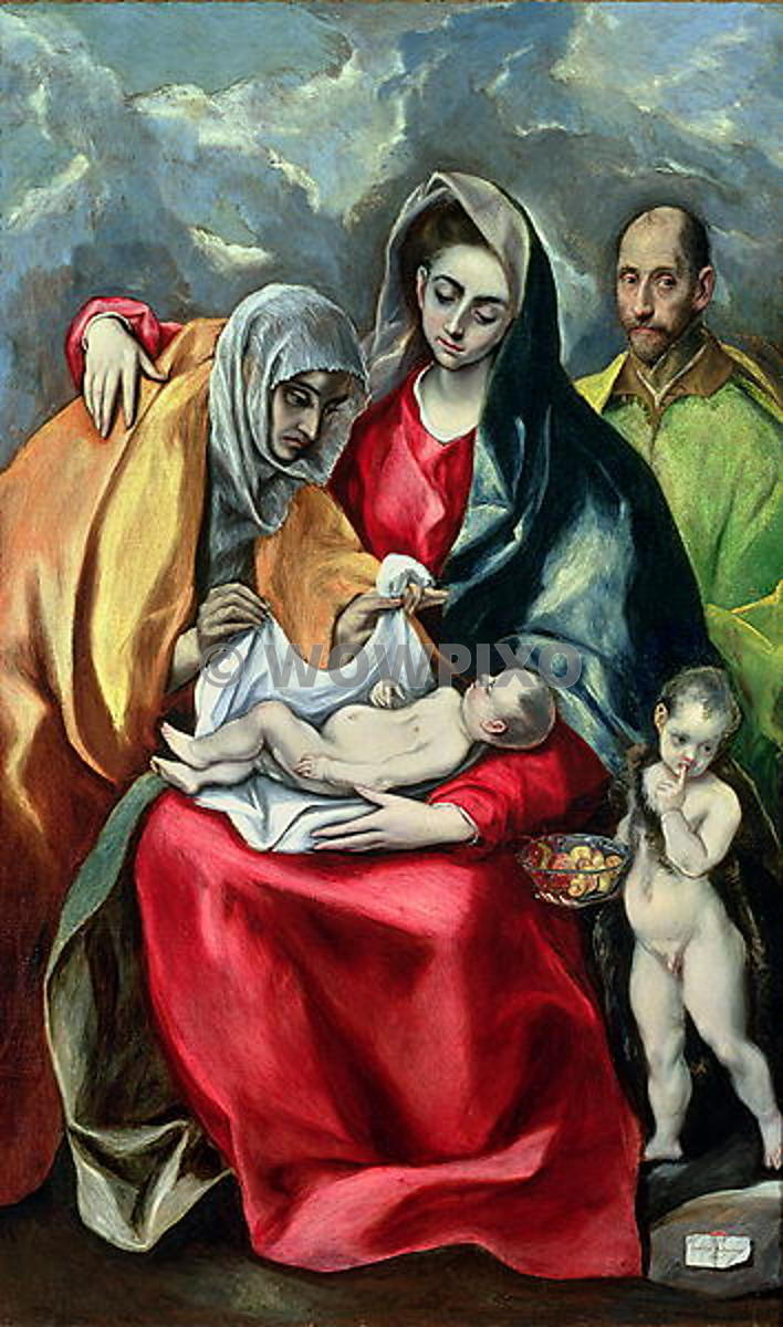 格列柯畫聖家族