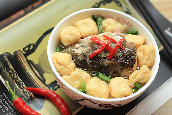 面魚燉豆腐