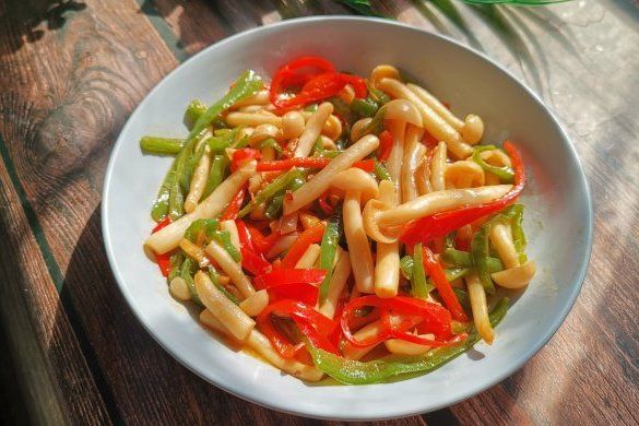 辣椒拌鮮菌 辣椒拌鮮菌