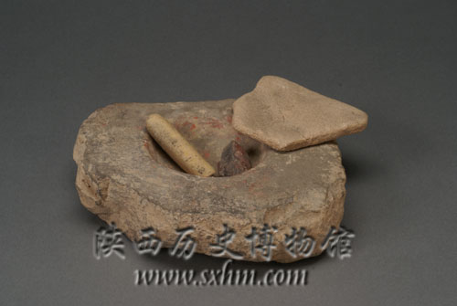 陝西省博物館顏料研磨器藏品圖片