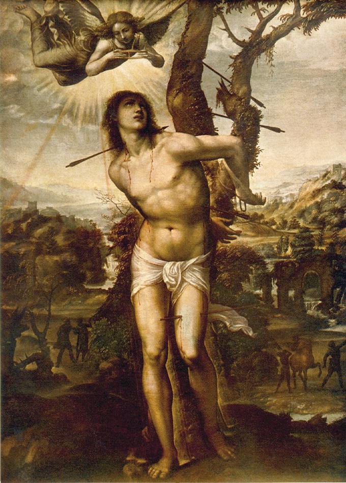 殉道者聖塞巴斯蒂昂的肖像畫