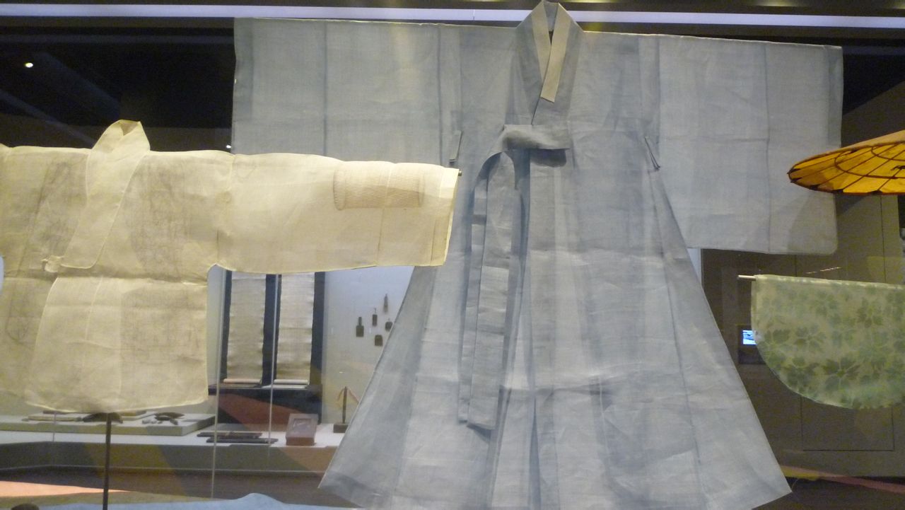 朝鮮夏布道袍