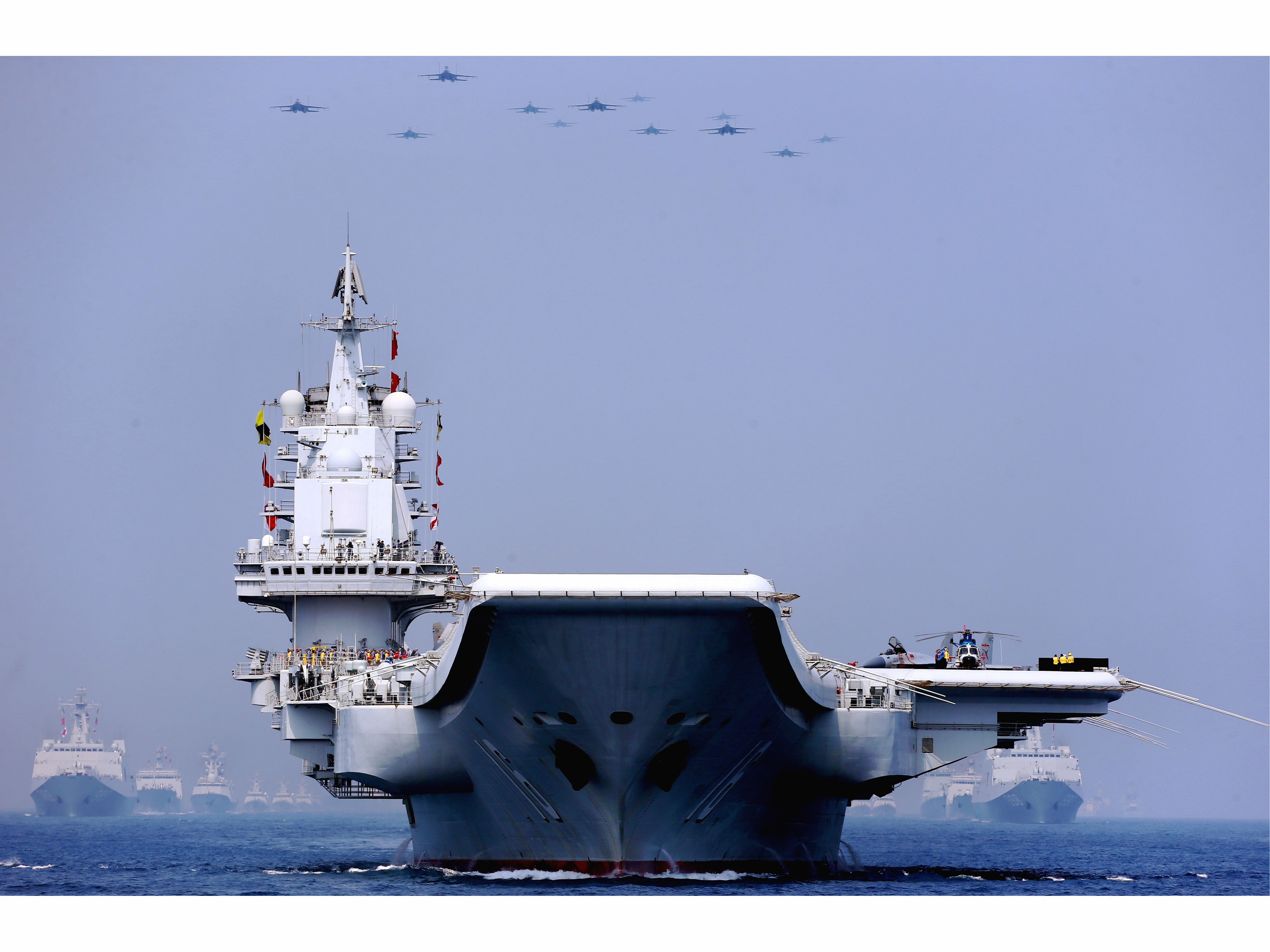 中國海上閱兵