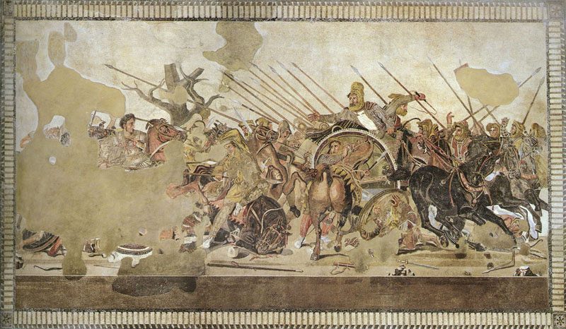 伊蘇之戰鑲嵌壁畫
