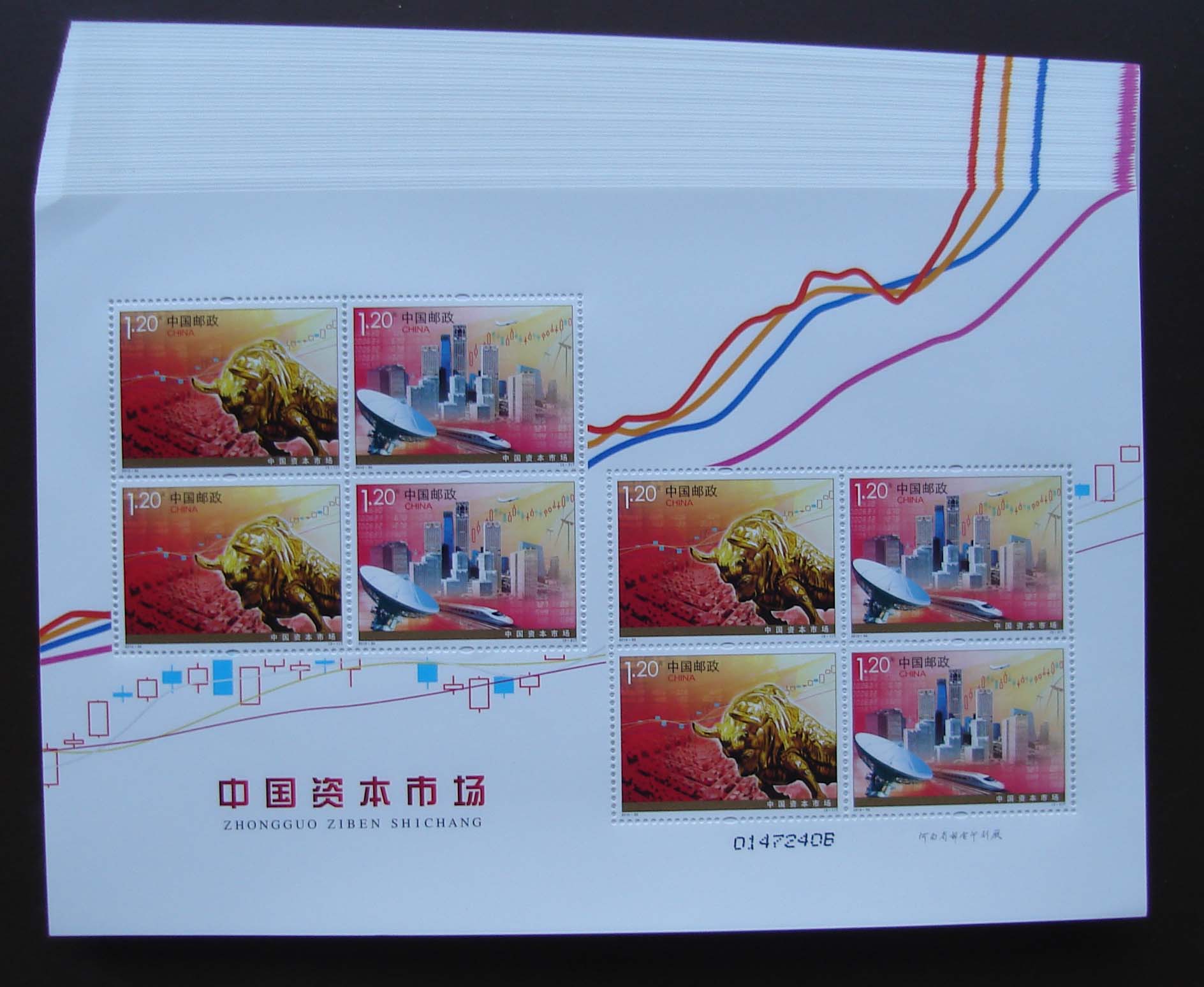 《中國資本市場》特種郵票