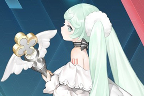 初音未來(手機遊戲《永遠的7日之都》中的輔助聯動神器使) 初音未來(手機遊戲《永遠的7日之都》中的輔助聯動神器使)