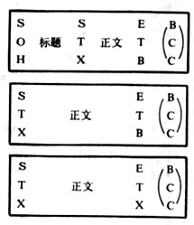 圖1 常用的三種基本碼組格式