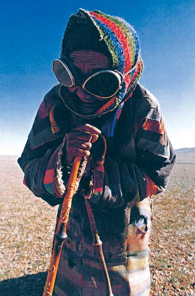 攝影師鏡頭中的西藏老人