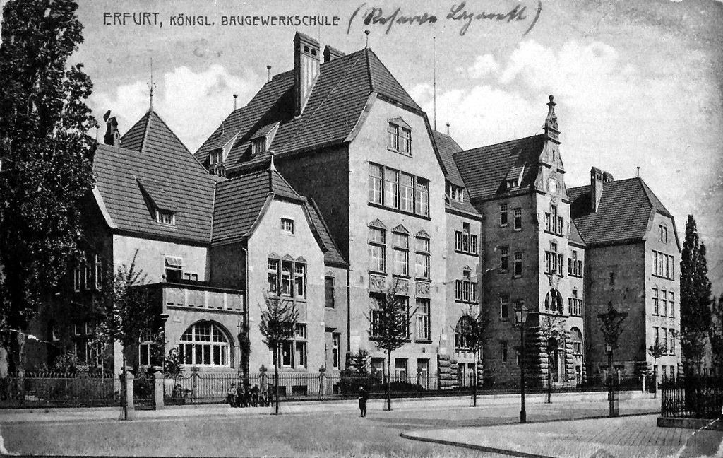 1901年 Baugewerkschule Erfurt
