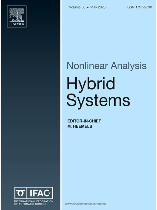 Nonlinear Analysis: Hybrid Systems Nonlinear Analysis: Hybrid Systems
