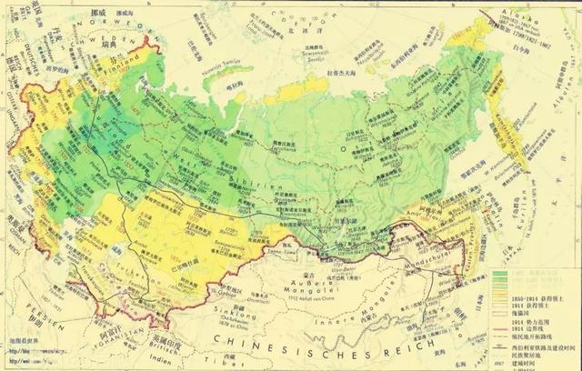 彼得時代的俄羅斯帝國 極力向四周的海洋擴張