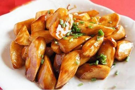 煎釀茭筍 煎釀茭筍