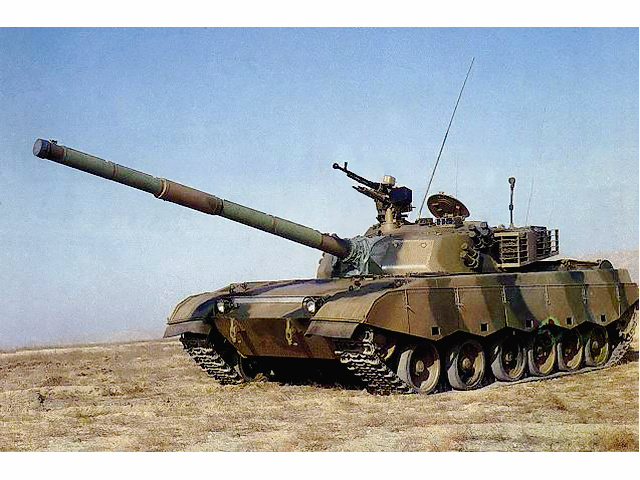 中國研製出口巴基斯坦的85-IIM式主戰坦克