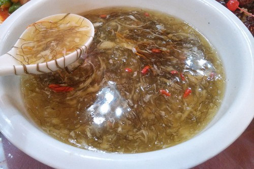 燴髮菜羹