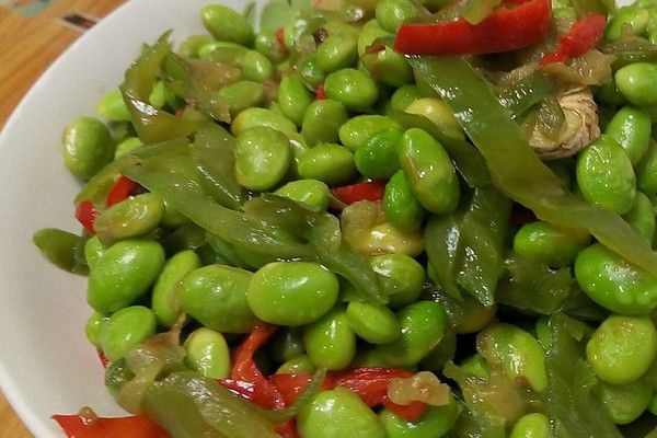 青椒毛豆 青椒毛豆