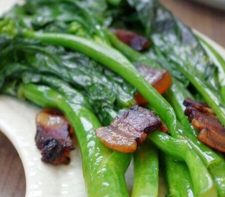 芥藍臘肉 芥藍臘肉