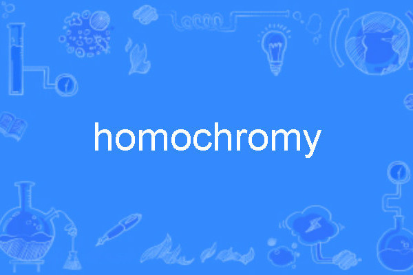 homochromy homochromy