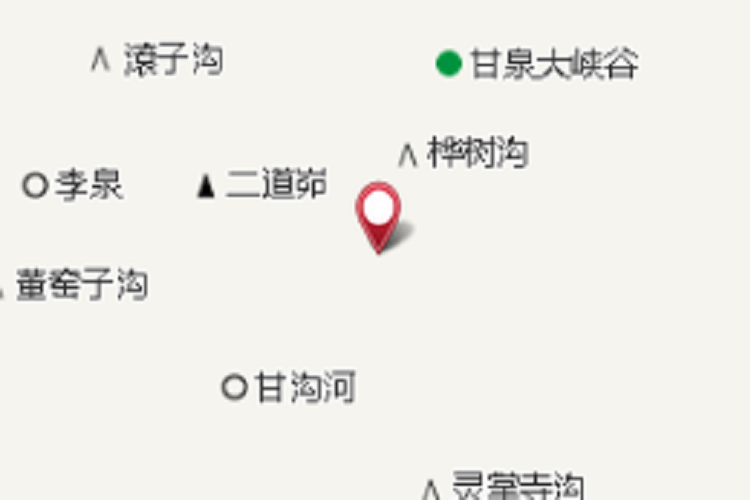小樺樹溝 小樺樹溝