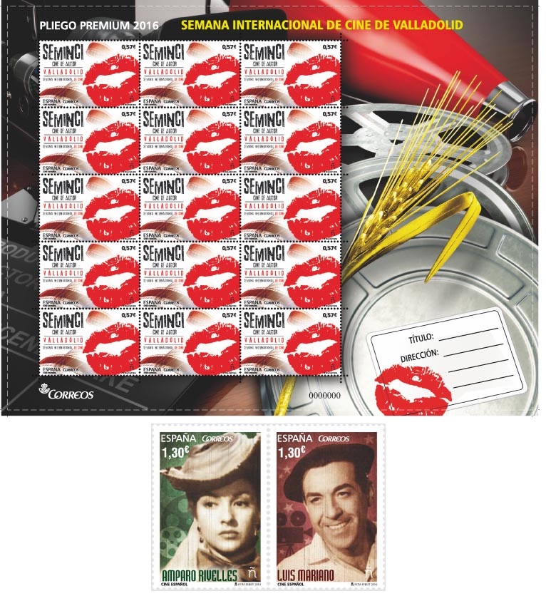 《西班牙電影》系列郵票
