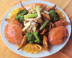 姜蔥螃蟹