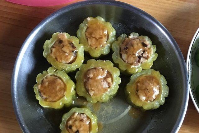 苦瓜蒸肉 苦瓜蒸肉