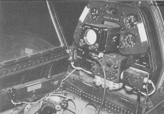 F7F-2N後艙雷達操作員儀錶板
