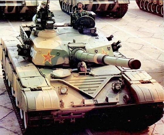 早期的99式主戰坦克