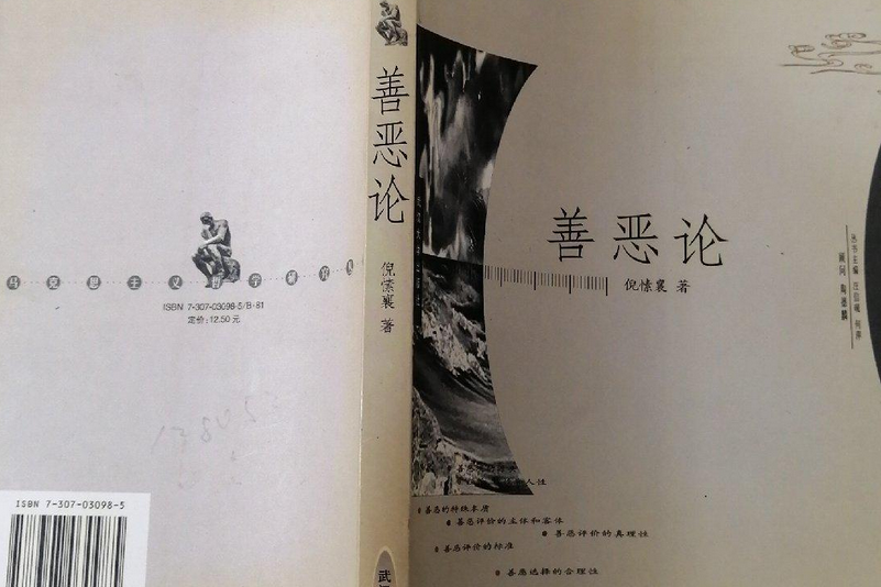 善惡論(2000年武漢大學出版社出版的圖書) 善惡論(2000年武漢大學出版社出版的圖書)