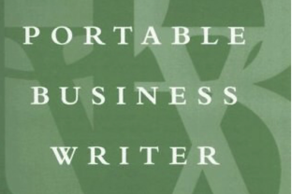 The Portable Business Writer The Portable Business Writer