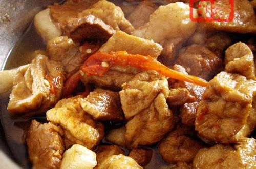 水豆腐燒肉 水豆腐燒肉