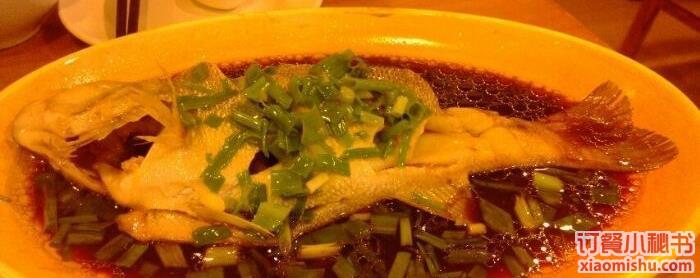蔥油鱸魚