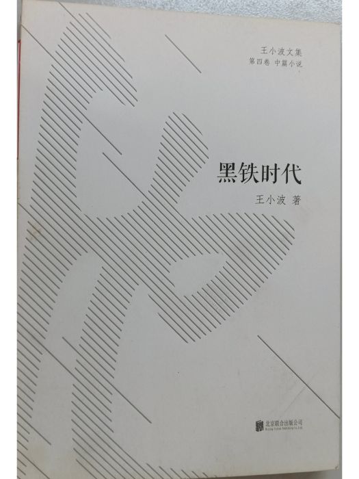 黑鐵時代(王小波創作的短篇小說集,北京聯合出版公司2016年出版) 黑鐵時代(王小波創作的短篇小說集,北京聯合出版公司2016年出版)